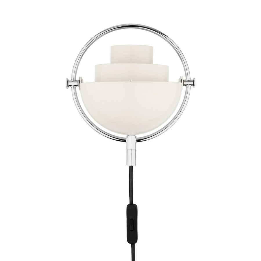 Applique murale Multi-Lite en laiton, blanc, hauteur 21 cm