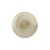 Applique murale LED Glint en aluminium, laiton, Ø 25 cm