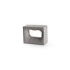 Applique d'extérieur LED Glint en béton, gris, hauteur 15,7 cm, 3000 K
