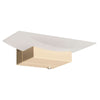 Applique murale LED Bowl TW en métal, sable et blanc, hauteur 6 cm