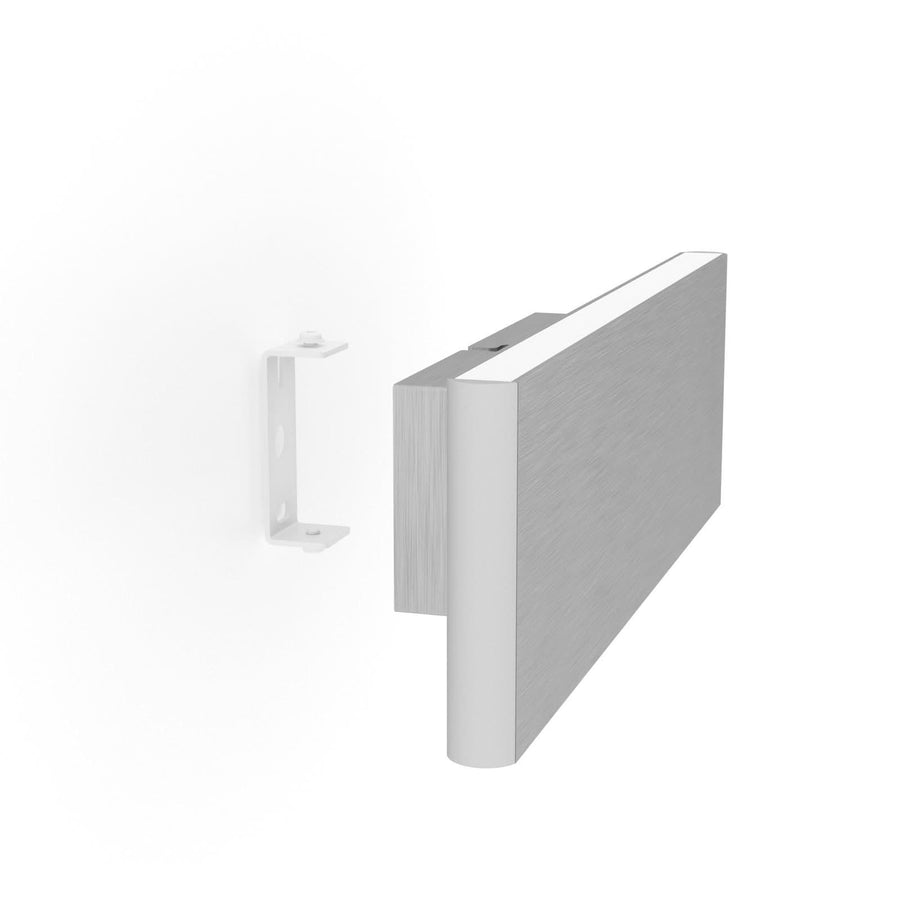 Applique murale LED Eglo Climene en aluminium, hauteur 8 cm