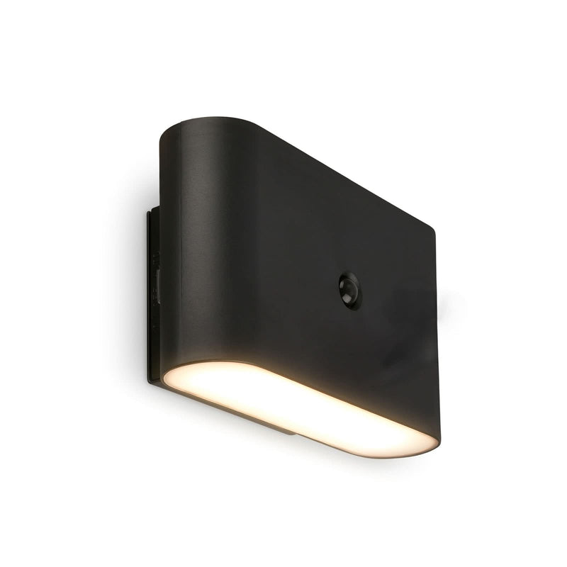 Applique murale LED rechargeable Chat, noir mat, hauteur 9,5 cm
