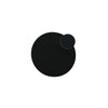 Applique murale LED Pois en acier, noir, Ø 25 cm
