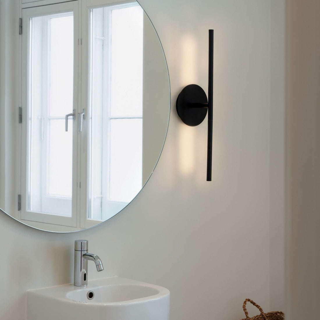 Applique murale LED Omni en aluminium, noir, 2700 K, 4,2 W