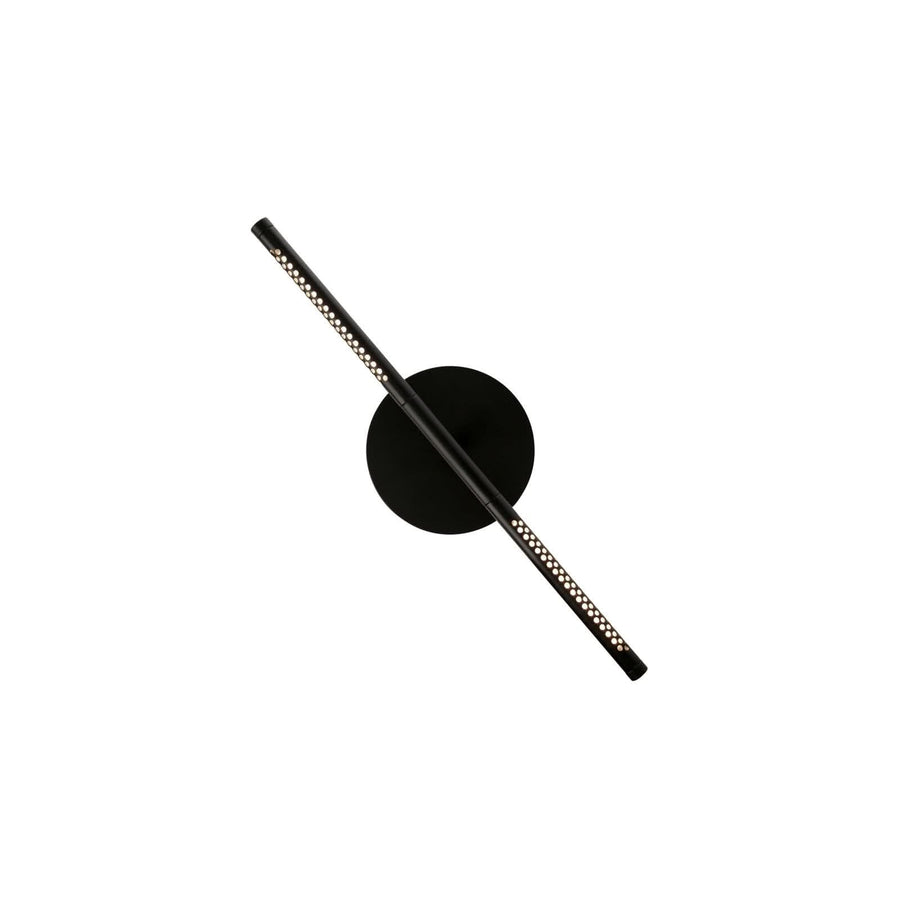 Applique murale LED Omni en aluminium, noir, 2700 K, 4,2 W