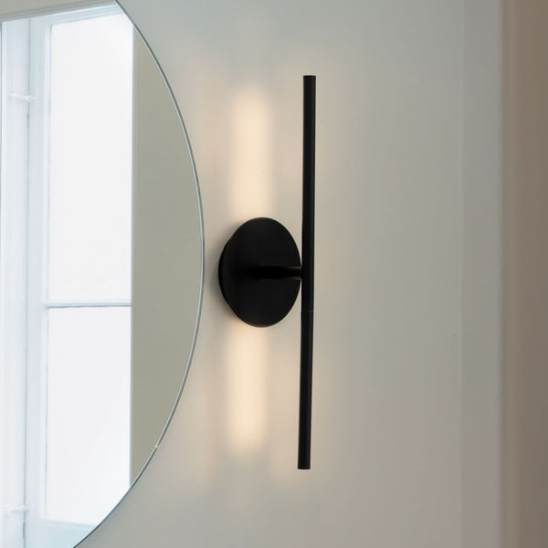 Applique murale LED Omni en aluminium, noir, 2700 K, 4,2 W