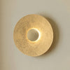 Applique murale LED Sole S en acier, doré, Ø 44 cm