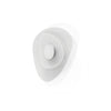 Applique murale LED Joint_W en métal, blanc, hauteur 58,1 cm