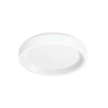 Applique murale LED Iside en métal, blanc, Ø 35,2 cm