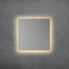 Applique murale LED Blade Q en aluminium, argenté mat, hauteur 34 cm
