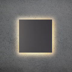 Applique murale LED Blade Q en aluminium, anthracite, hauteur 34 cm