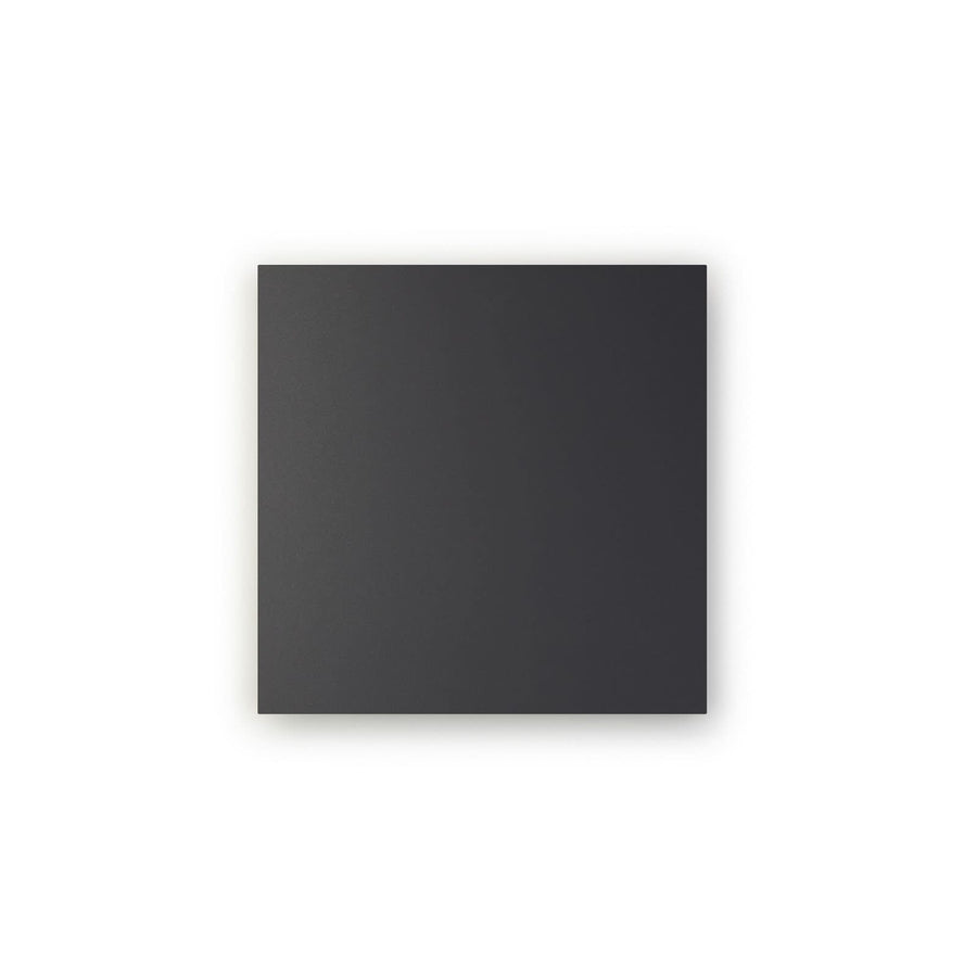 Applique murale LED Blade Q en aluminium, anthracite, hauteur 34 cm