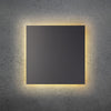 Applique murale LED Blade Q en aluminium, anthracite, hauteur 44 cm