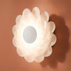 Applique murale LED Bloem, blanc, Ø 37,8 cm