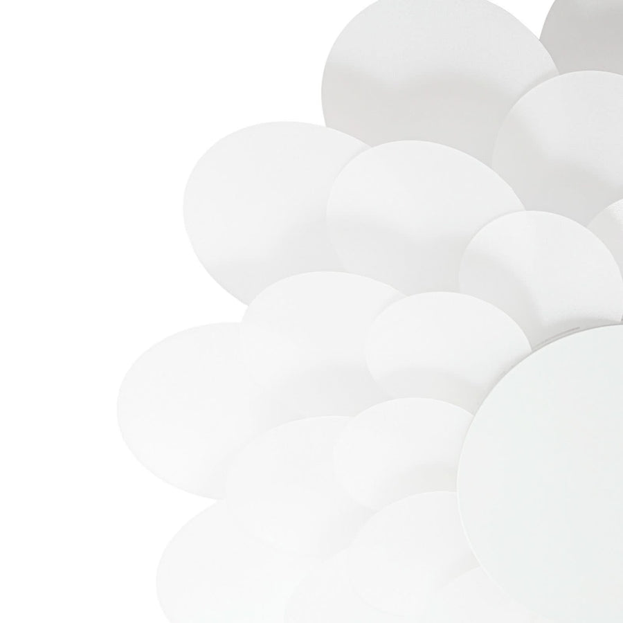 Applique murale LED Bloem, blanc, Ø 37,8 cm