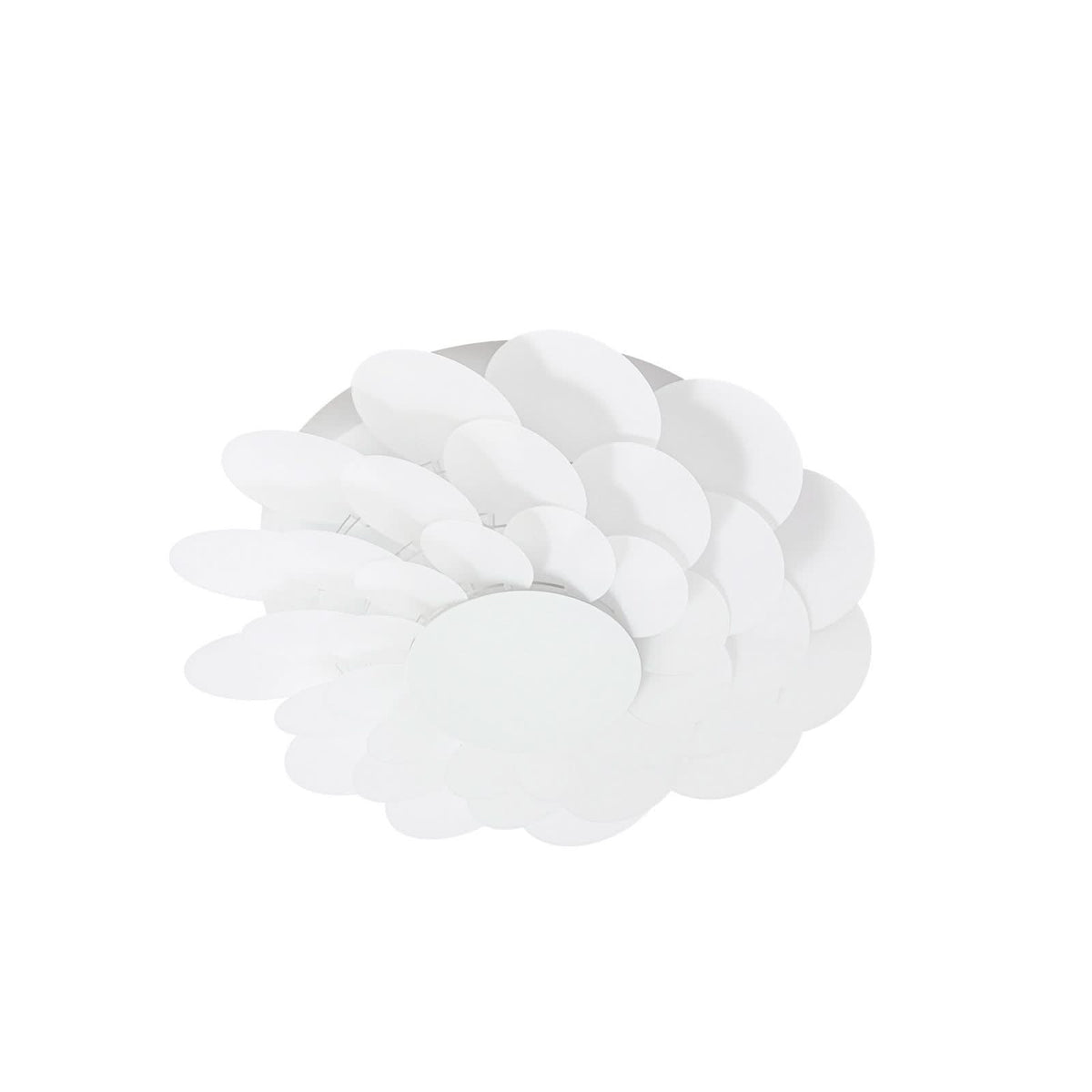 Applique murale LED Bloem, blanc, Ø 37,8 cm