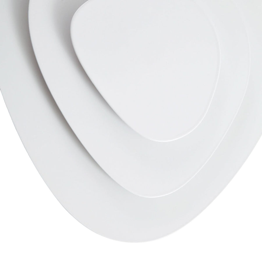 Applique murale LED Delar en métal, blanc, hauteur 25 cm