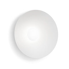 Applique murale LED Clea 2.0 en aluminium, blanc mat, Ø 50 cm