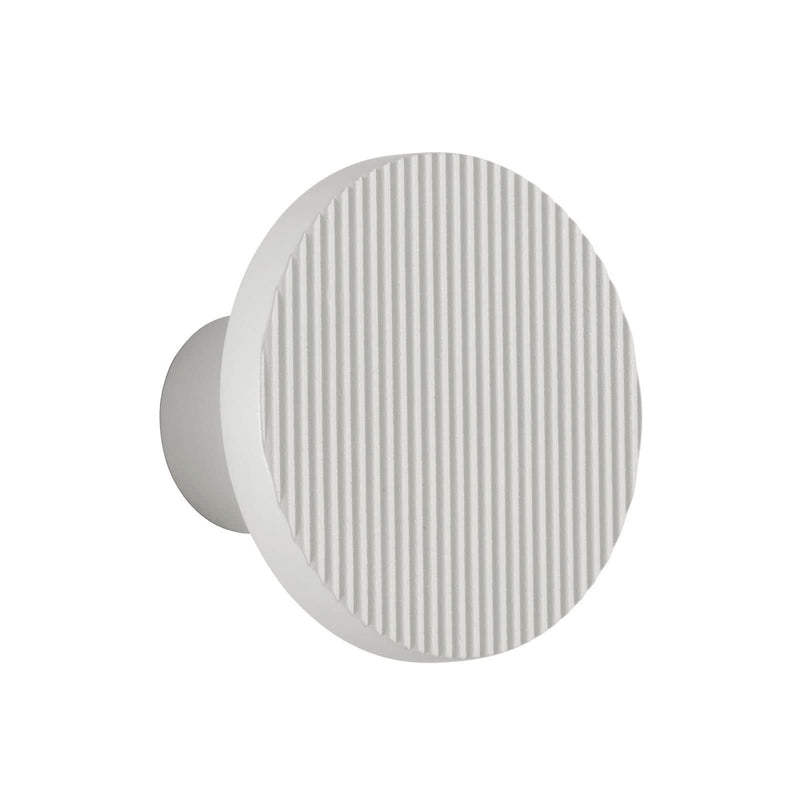 Applique murale LED Arid A/01 en aluminium, blanc, Ø 14 cm, IP44
