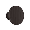 Applique murale LED Arid A/01 en aluminium, noir, Ø 14 cm, IP44