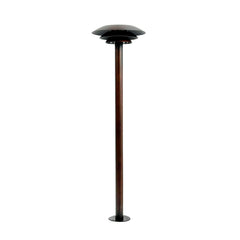 Borne lumineuse d'extérieur DL25, cuivré, Ø 25 cm, IP44