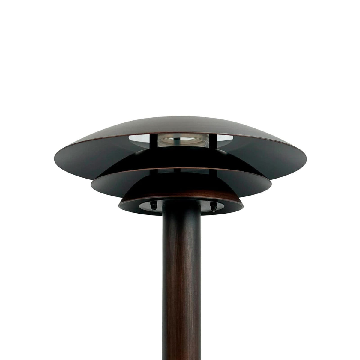 Borne lumineuse d'extérieur DL25, cuivré, Ø 25 cm, IP44
