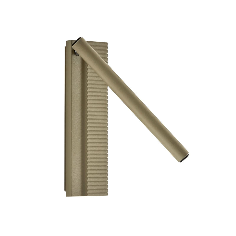 Applique murale LED Arid A/02 en aluminium, vert, hauteur 20 cm