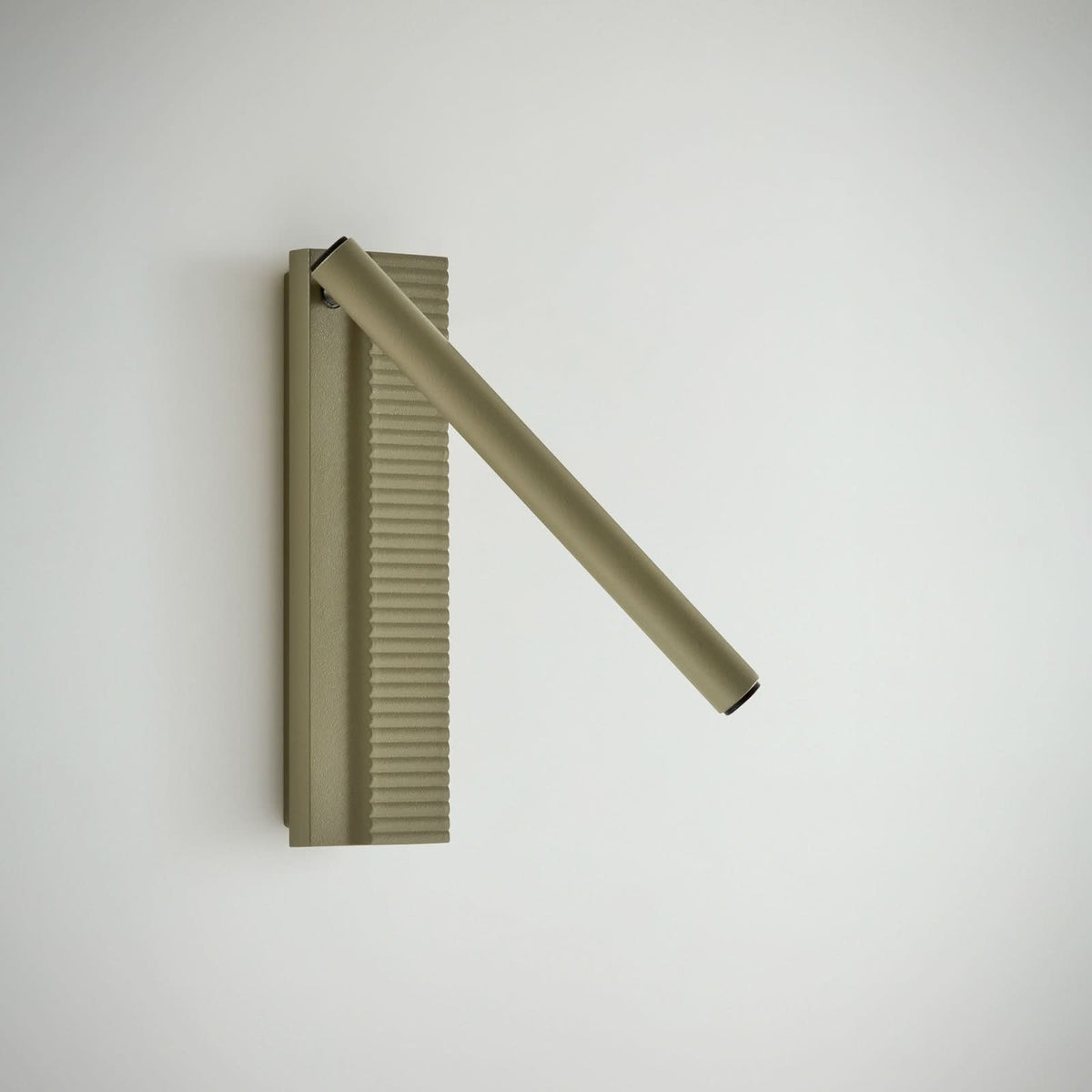 Applique murale LED Arid A/02 en aluminium, vert, hauteur 20 cm