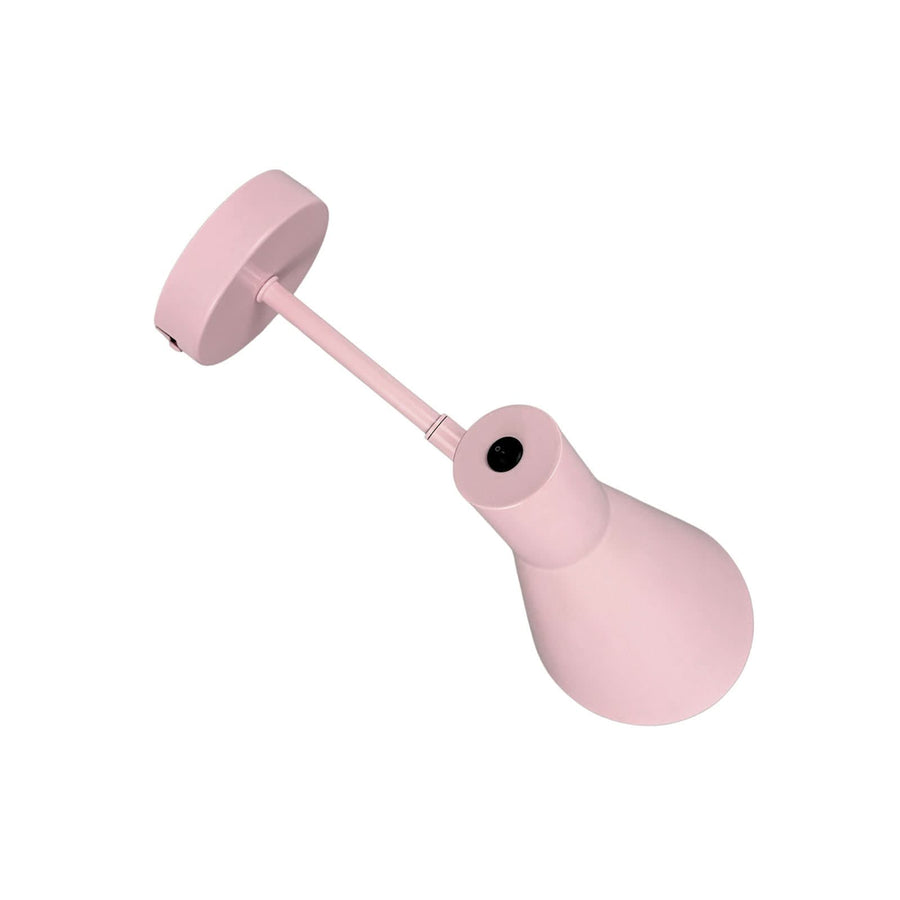 Applique murale DL12 en métal, rose, Ø 20 cm
