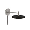 Applique murale LED Asteria Short en aluminium, noir, Ø 15 cm