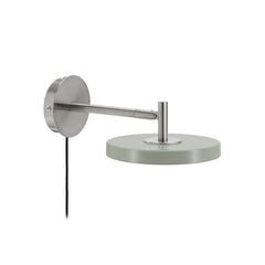 Applique murale LED Asteria Short en aluminium, vert, Ø 15 cm