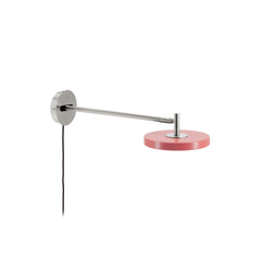 Applique murale LED Asteria Long en aluminium, rosé, Ø 15 cm