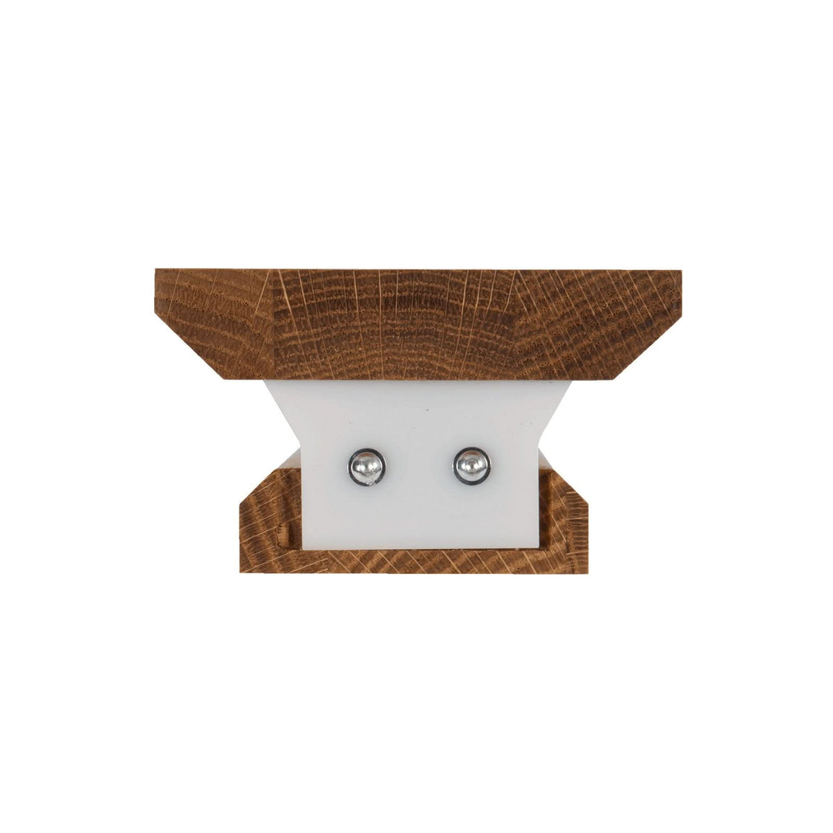 Applique murale LED Mexico en chêne, hauteur 5 cm