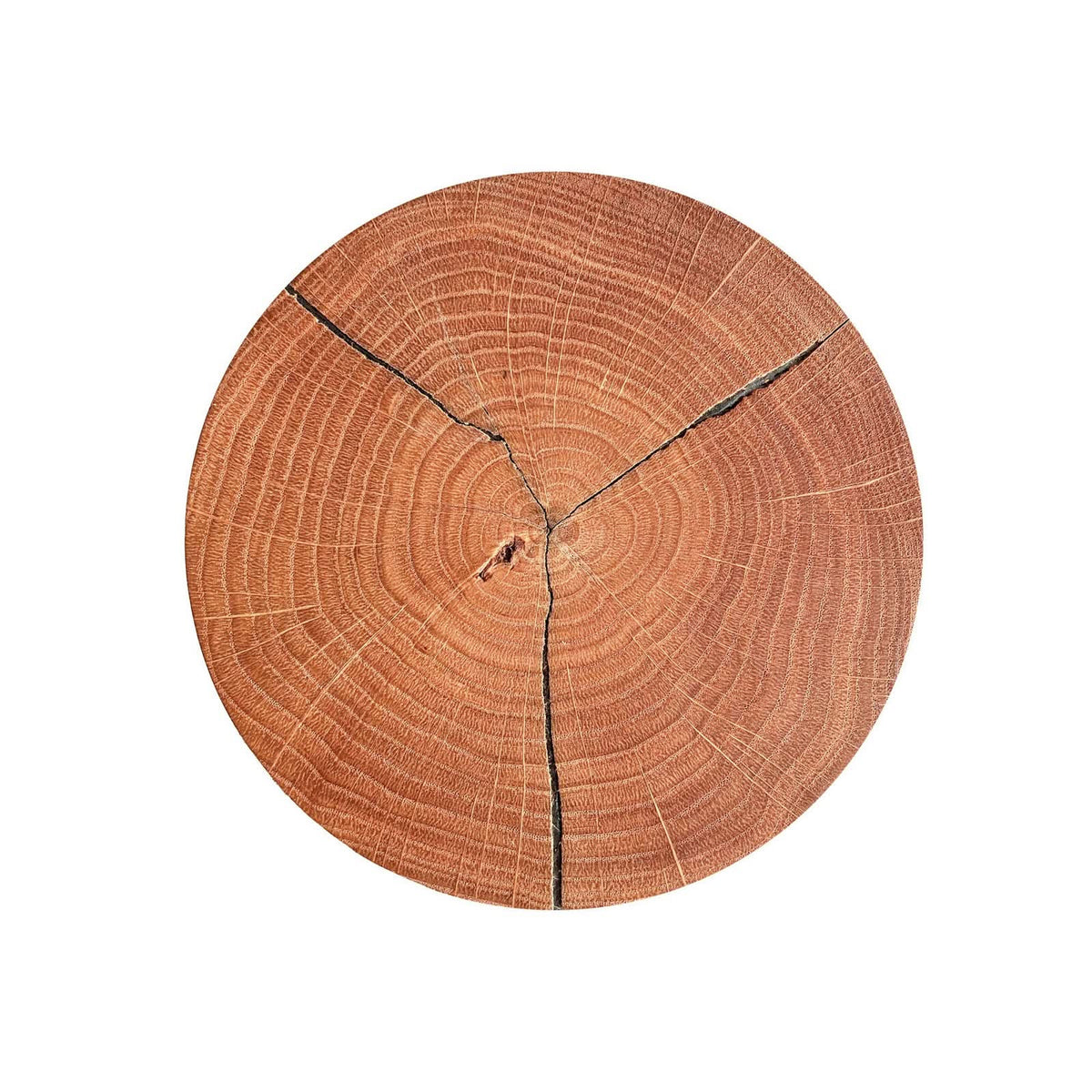 Applique murale LED Havana S en bois, noir mat, Ø 19 cm, IP44, 12 W