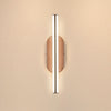 Applique murale LED Ruth en métal, bronze et blanc, hauteur 30 cm