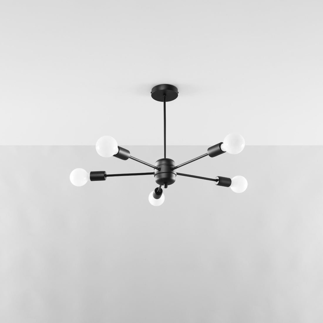 Lustre LANGO 5 noir