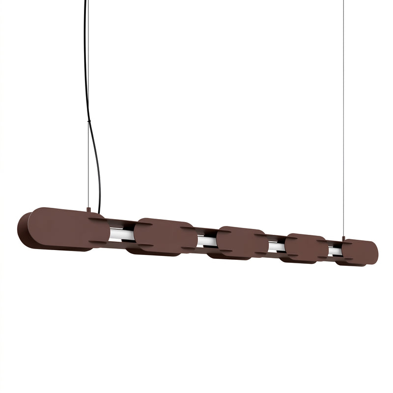 Suspension CHAIN 158 brun LED 4000K
