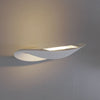 Applique murale Mesmeri en aluminium, blanc, hauteur 7,9 cm