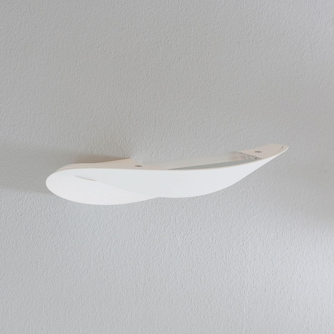 Applique murale Mesmeri en aluminium, blanc, hauteur 7,9 cm
