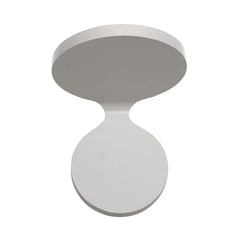 Applique murale LED Rea 17 en aluminium, blanc, hauteur 16,8 cm