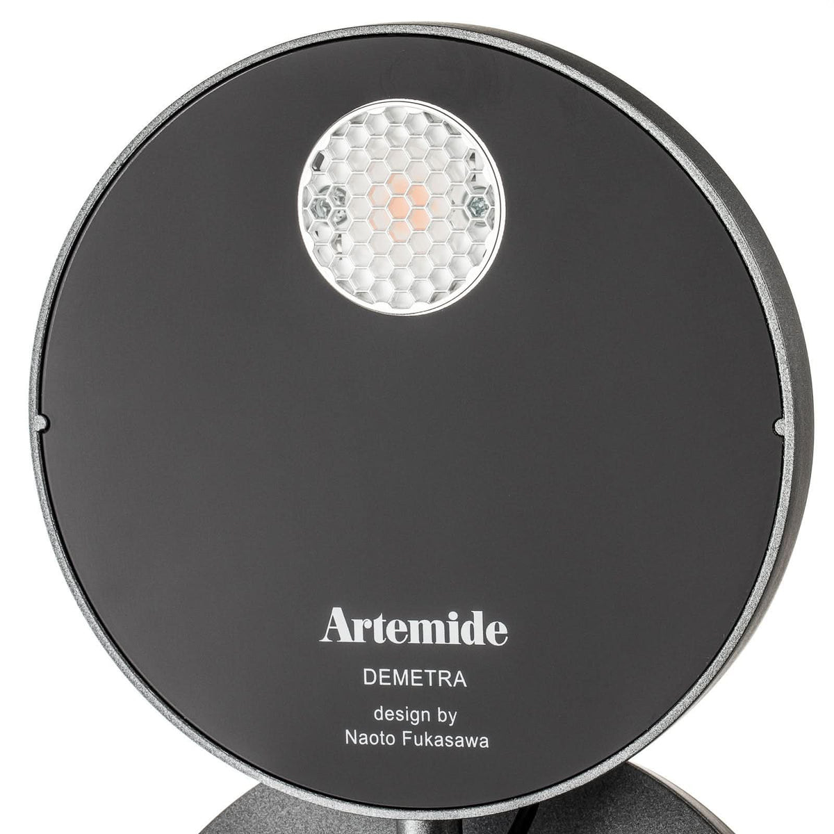 Applique murale LED Demetra en aluminium, anthracite, hauteur 13 cm, 2700 K