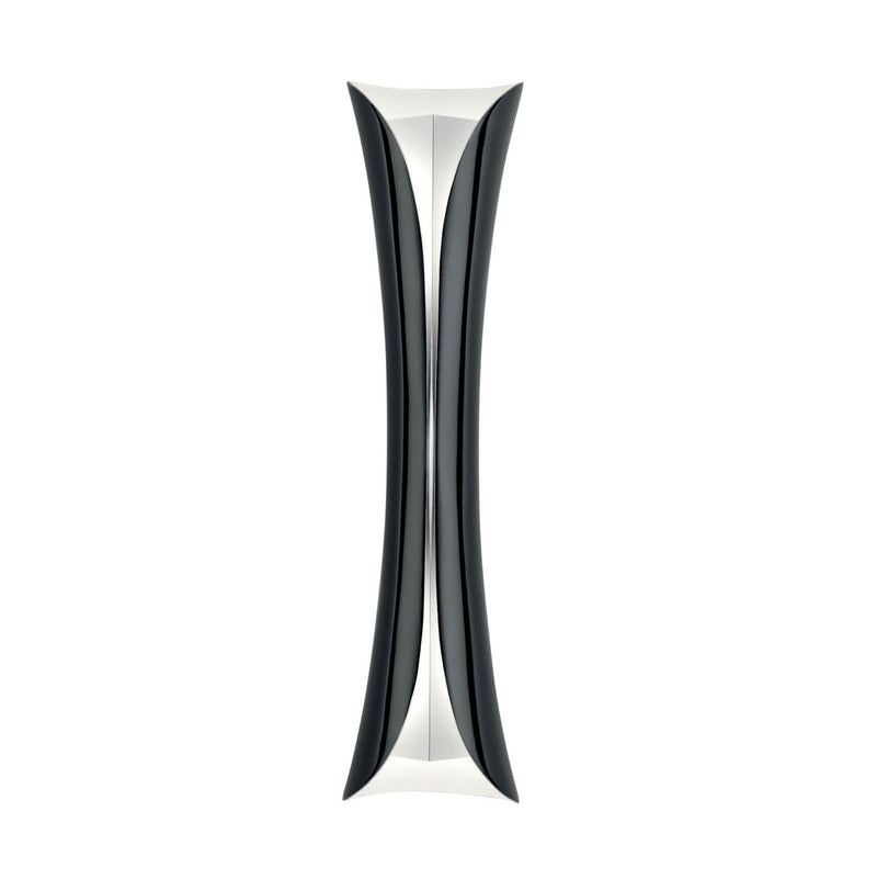 Applique murale Cadmo GU10, noir et blanc, 2 lumières, hauteur 54 cm
