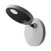 Applique murale LED Demetra en aluminium, blanc, hauteur 13 cm, 2700 K