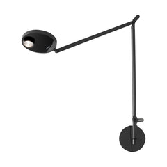 Applique murale LED Demetra 930 en aluminium, anthracite, hauteur 63,7 cm