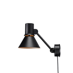 Applique murale Type 80 W2 en aluminium, noir mat, hauteur 16 cm, 2700 K, 6 W, largeur 14,5 cm, 280°