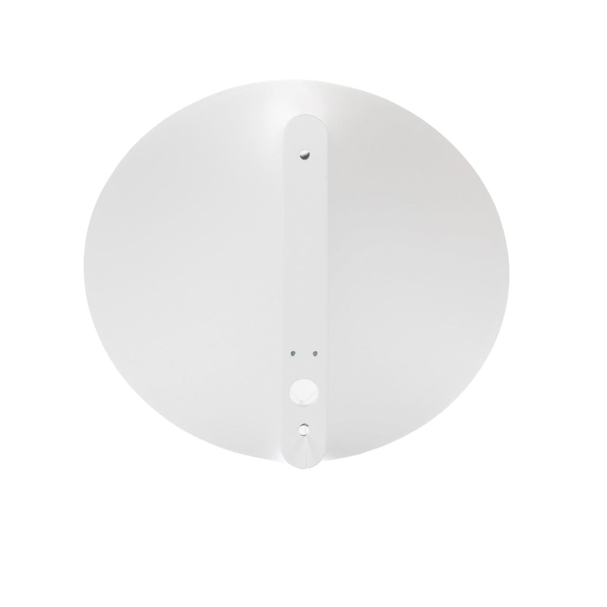 Applique murale LED Axolight Orchid en aluminium, blanc, Ø 20 cm