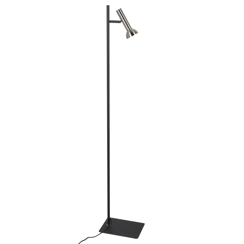 Stehlampe Kora silberfarben