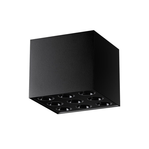 LED-Deckenleuchte OZZY schwarz