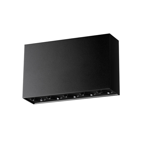 LED-Deckenleuchte SOLE schwarz