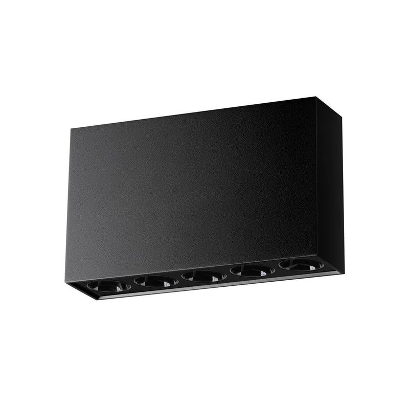 LED-Deckenleuchte SOLE schwarz